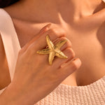 Charger l&#39;image dans la galerie, BAGUE &quot;STARFISH&quot;
